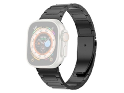 Compatível Com Apple Watch Series 9, 8, 7 41 Mm / Series 6, 5, 4 Se Se Se (2023) 40 Mm / Series 3, 2, 1, 38 Mm Fivela Plana Titânio A Vledary (2022)