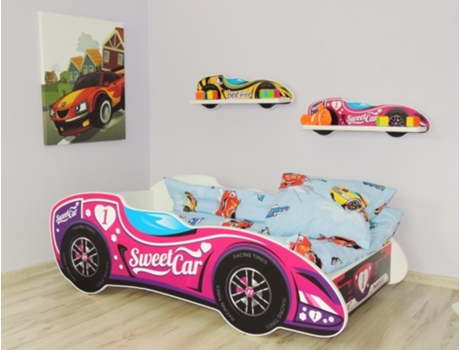 Cama Infantil com Oferta de Colch?o Espuma MAISCASA (140 x 70 cm)