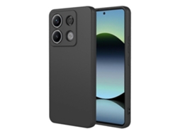 Capa Protetora Tkdaddy Para Xiaomi Redmi Note 14s 4g Em Tpu Macio E À Prova De Choque, Preta
