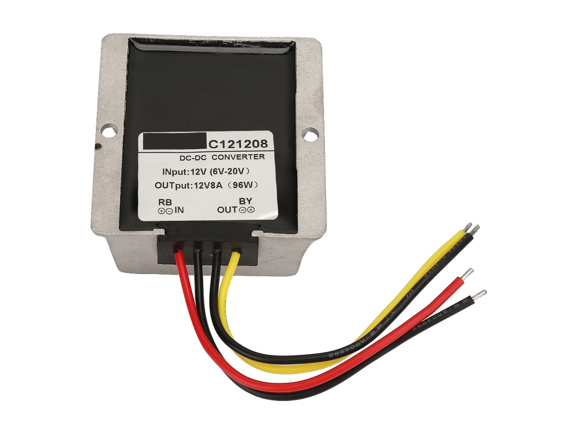 Módulo Regulador de Voltaje Auto Step Up/Down Conversor Boost/Buck 6-20V para 12V 8A