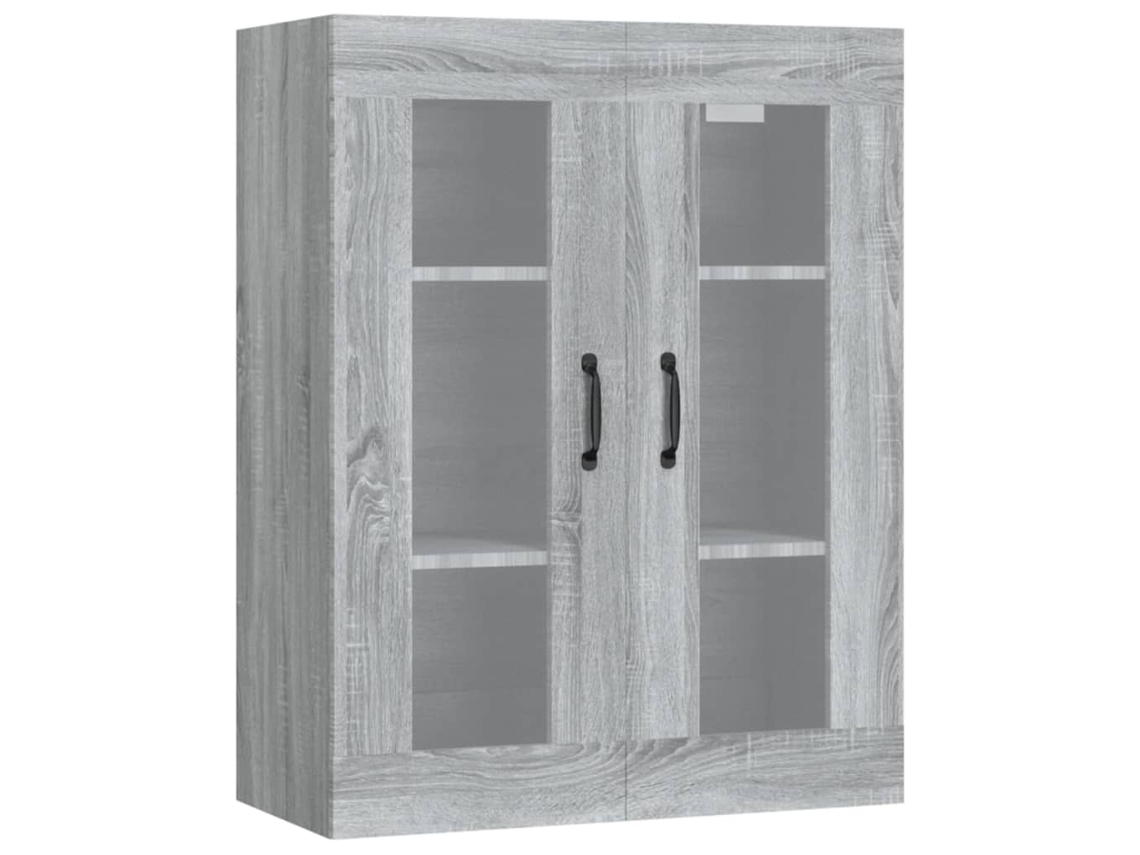 Hanging Wall Cabinet, Hanging Wall Cabinets Vidaxl Cinzeto Madeira Processada (n/a)