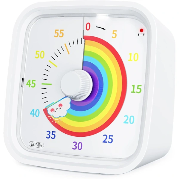 Cronômetro Visual De 60 Minutos, Ensino Em Sala De Aula Para Crianças