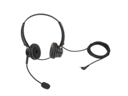 Aetheria auricular Binaural para Call Center com Cancelamento de Ruído H600d 2.5 Microfone Profissional