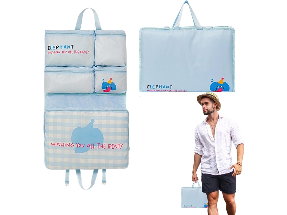Organizador De Roupa Íntima Organizador De Sutiãs Para Viagem | Caixa Dobrável Com Alça Para Gokoco