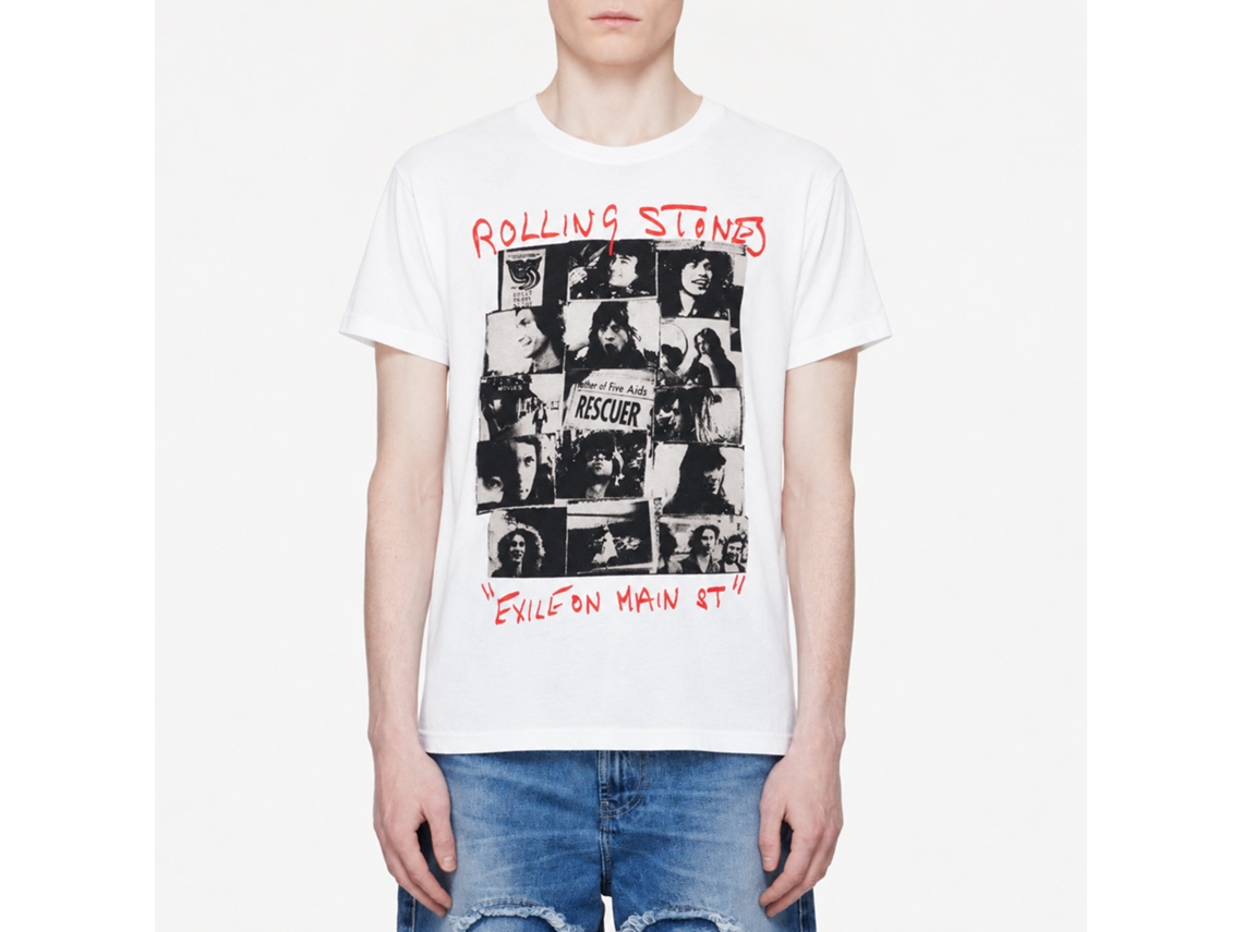 The Rolling Stones Rescue Collage T-shirt Unisex Adults Size:xxxl