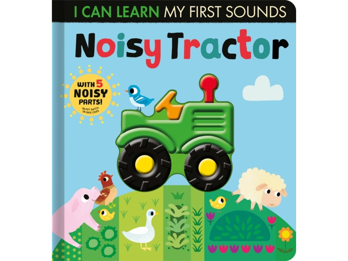 Livro Noisy Tractor de Lauren Crisp (Inglês - Capa Dura)