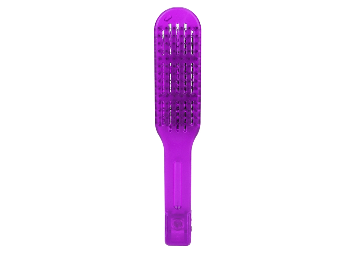 Peine De Plywood Para Alisar O Cabelo Plancha Peine Estilista Ferramenta De Cabeleireiro (roxo)