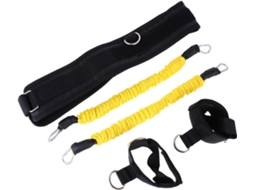 Corda Elástica BESPORTBLE, Portátil, para Exercícios Físicos, Argolas e Faixa