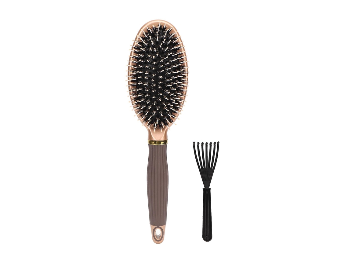 Pente De Barba Elysve Em Nylon Com Dentes Largos E Cerdas Macias Para Barba, Bigode E Acabamento Preciso