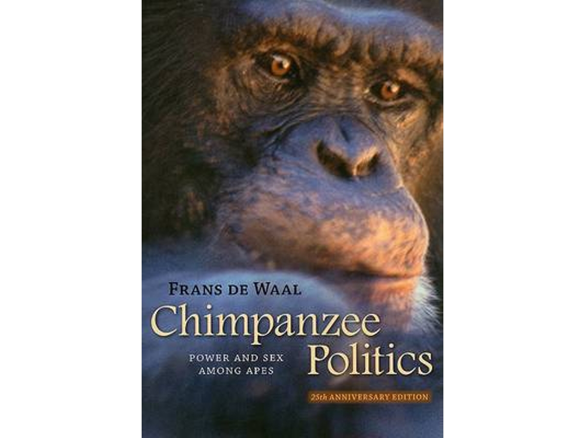 Livro Chimpanzee Politics de Frans de Waal (Inglês)