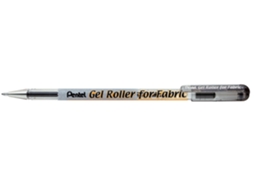 Caneta Rollerball PENTEL Textil Gel Bn15 Preta