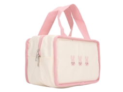 Mali bolsa Térmica para Bento com Padrão de Animal Bordado Insulada para Lanche e Viagem
