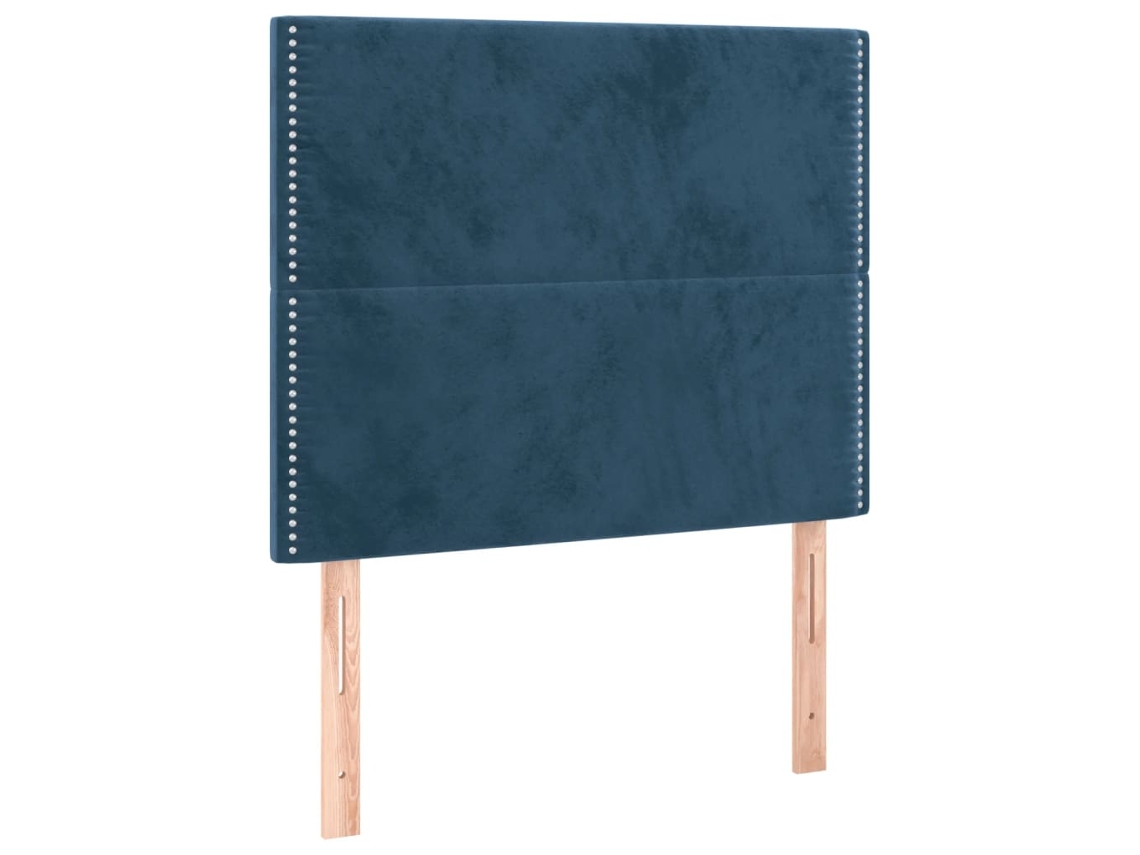 Headboard, Headboards Vidaxl Azul Veludo (80 Cm)