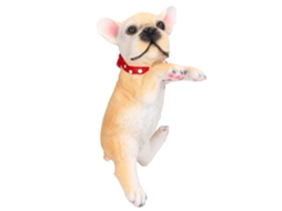 Adorno de Cão de Resina LAXISCREED para Mesa
