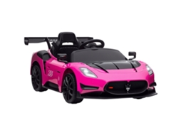 Carro Elétrico para Crianças Plástico e Metal cor Rosa 115x60x45 cm AIYAPLAY