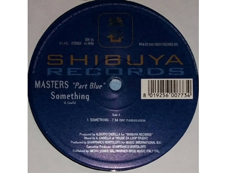 Blue Part, Masters Shibuya Records