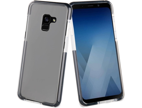 Imagem de Capa MUVIT PRO Crystal Samsung Galaxy A8 2018 Transparente
