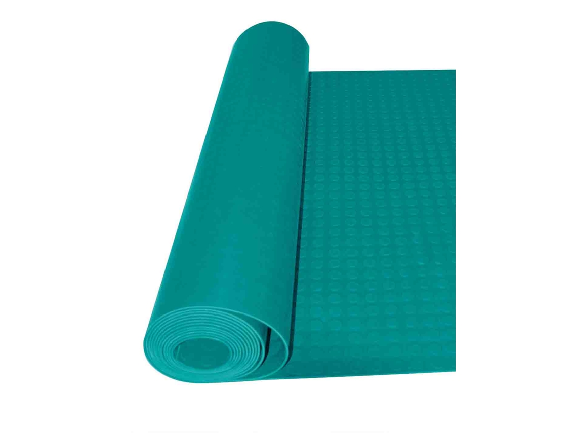 Jardin202 - Alfombra Caucho Antideslizante 10x1m - Punto Moneda - Colores Verde |  (verde)