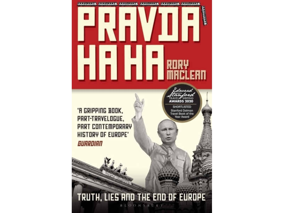 Livro Pravda Ha Ha de Rory Maclean (Inglês)