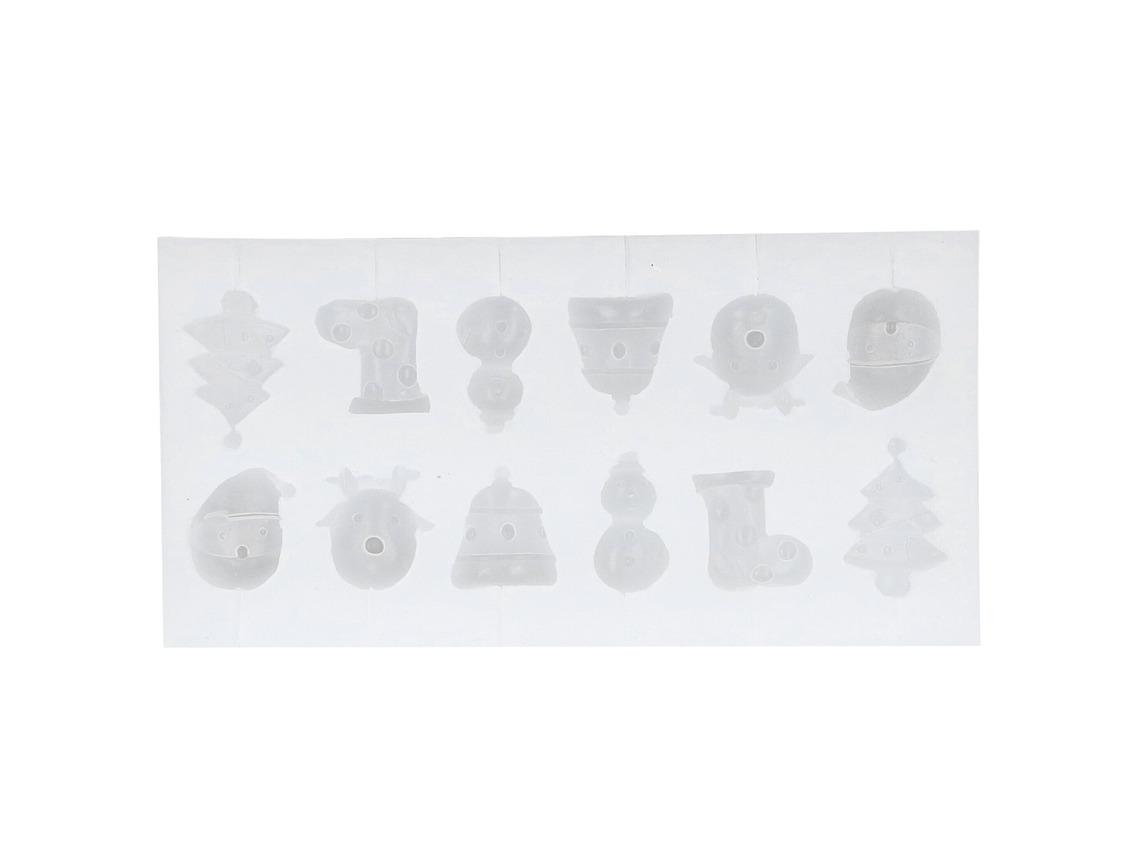 Mold de Chocolate LAXISCREED Natal Silicone Diy