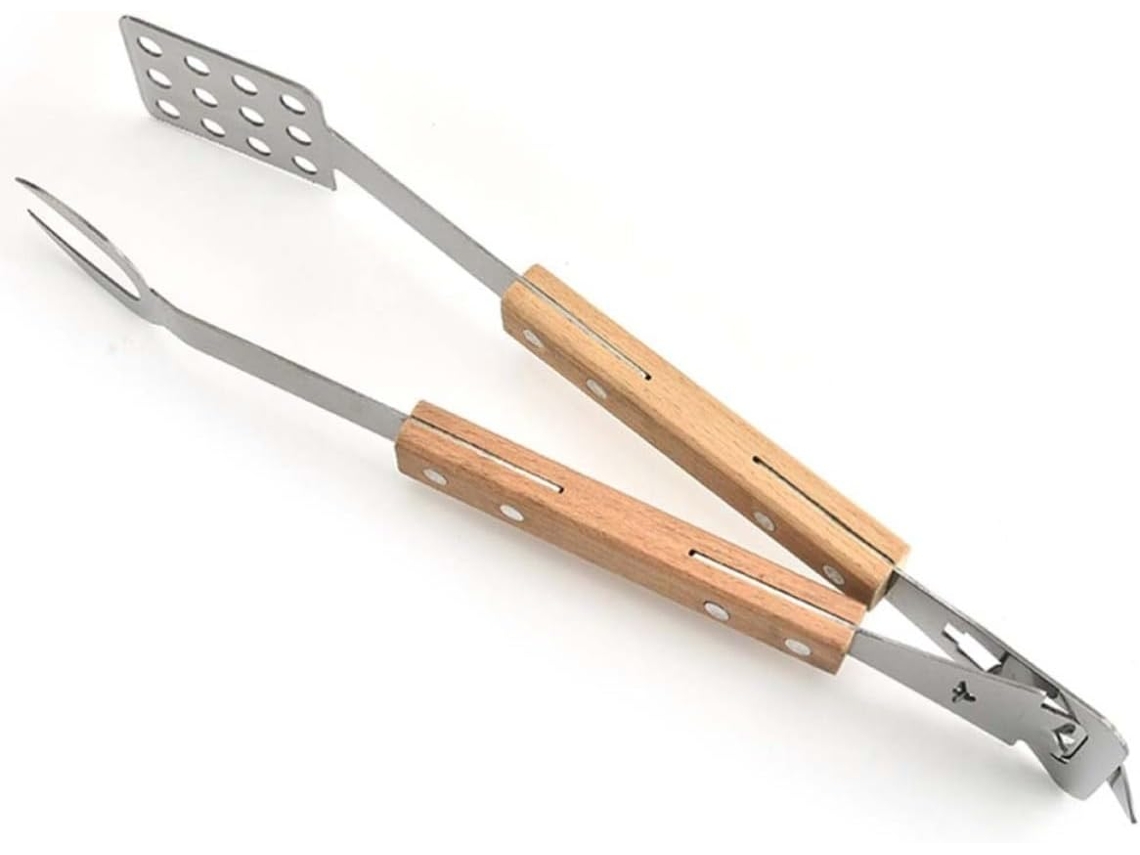 Pinça Multifuncional Para Churrasco Supvox Em Aço Inoxidável Com Clipe Removível, Utensílio De Cozinha Resistente Para