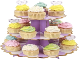 Suporte para cupcakes Lurelia, 32 cm, 30 cm, para festas e mesas.