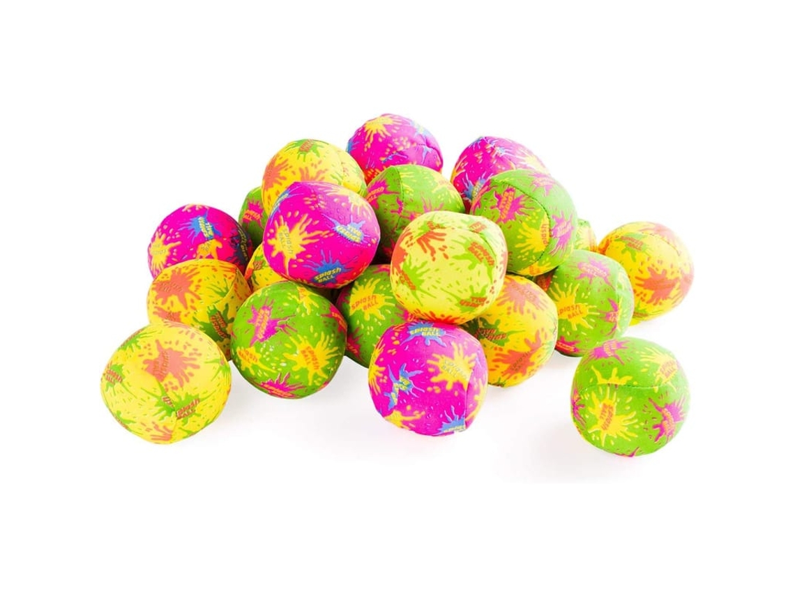 Bolas De Água Para Piscinas, Jogos Na Praia E Atividades De Festa Infantil (12 Unidades) Cores Aleatórias