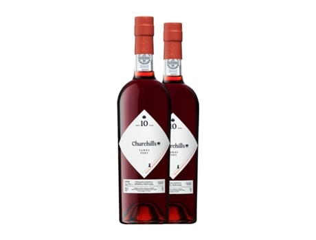 Vinho CHURCHILL'S Tawny Porto 10 Anos (0.75 L - 2 Unidades)