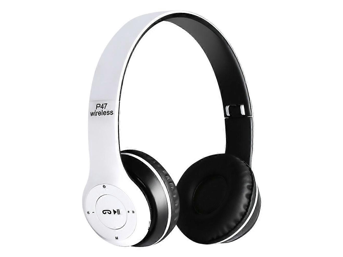 Fone De Ouvido Estéreo Sem Fio P47 Com Cancelamento De Ruído, Compatível Com Bluetooth 5.0, Ideal Para Jogos E Esportes, Com Suporte Para Mp3 Pla