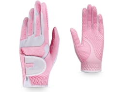 Luvas de Golfe Femininas, Luvas Esportivas, para a Mão Esquerda e Direita, Altamente Respiráveis, com Proteção