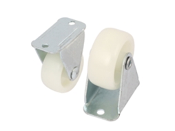 Roda Aexit Branca De 1,2" (2 Unidades), Nylon, Fixo