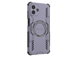 Capa Magnética Com Estampa De Borboleta E Dissipação De Calor Em Pc Tpu Para Samsung Galaxy A07 4g, Roxa