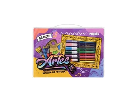 Livro Maleta De Pintura 24 Peças Arts De Diversos (português Do Brasil)