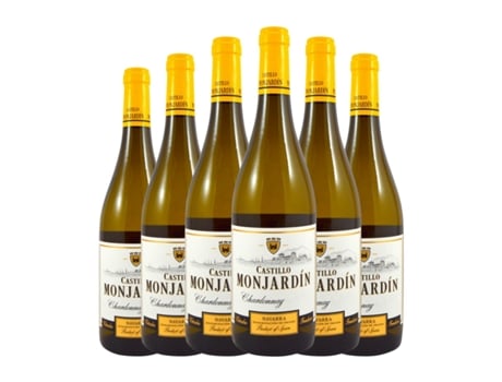 Vinho branco CASTILLO DE MONJARDÍN Chardonnay Navarra (0.75 L - 6 Unidades)