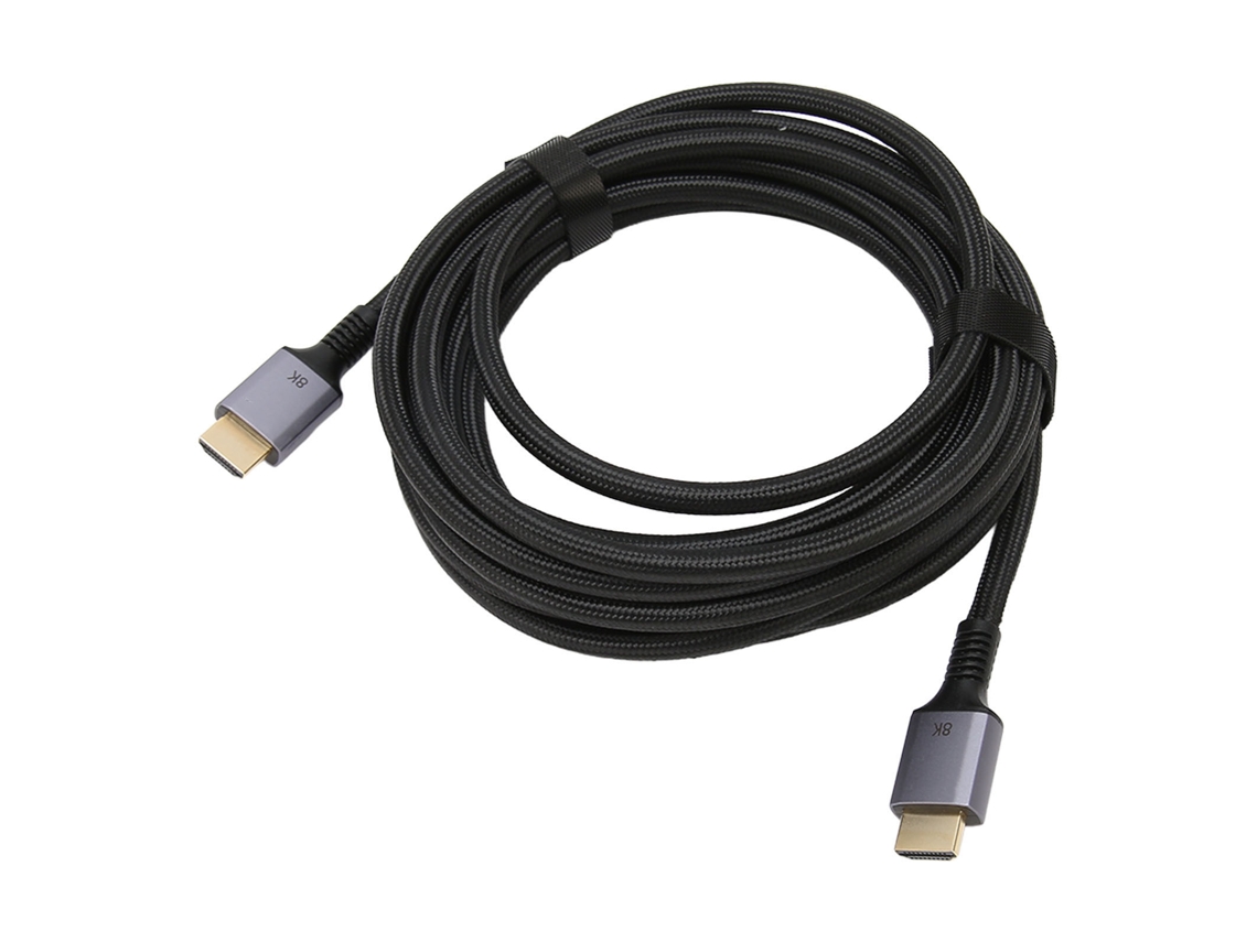 Cabo De Interface Multimídia Hd 2.1 8k Com Condutor De Cobre Ofc Puro 5m Diâmetro 6.7mm
