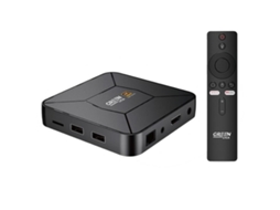 Android Tv Box 4k Ultra Hd, Wi Fi, Controle Remoto, Transforme Sua Tv Em Smart Tv Com Acesso A Aplicativos E Streaming Uuzeit Shop