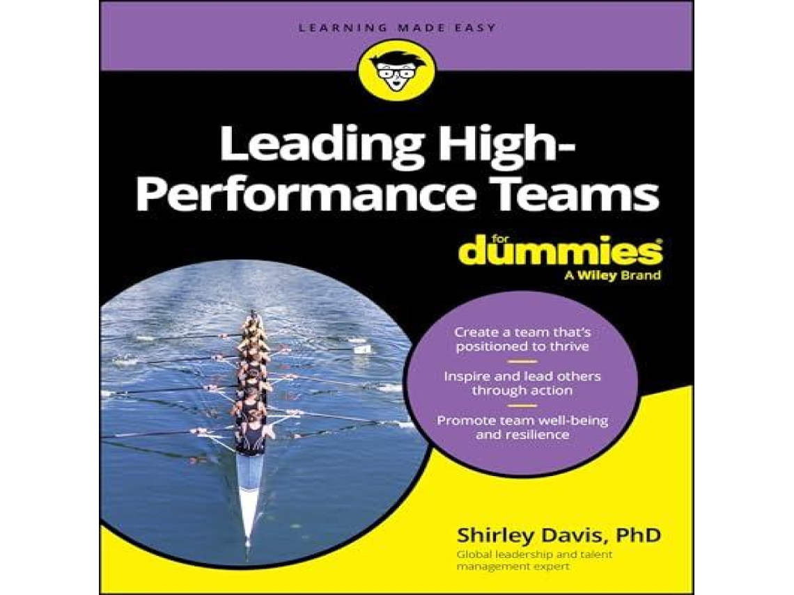 Livro Leading High-Performance Teams For Dummies de Shirley Davis (Inglês)
