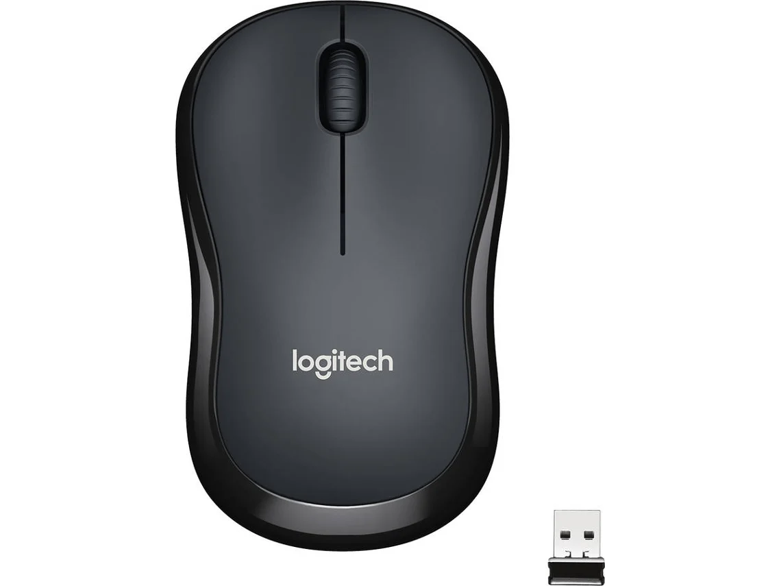 Rato LOGITECH M220 (Wireless - Casual - 1100 dpi - Preto)