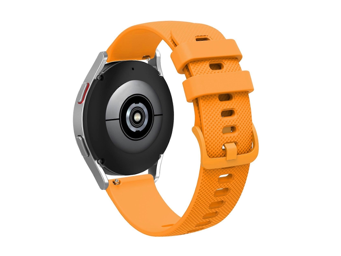 Pulseira De Silicone De 22 Mm Com Fivela Tonal Texturizada Para Huawei Watch / Samsung Galaxy Watch