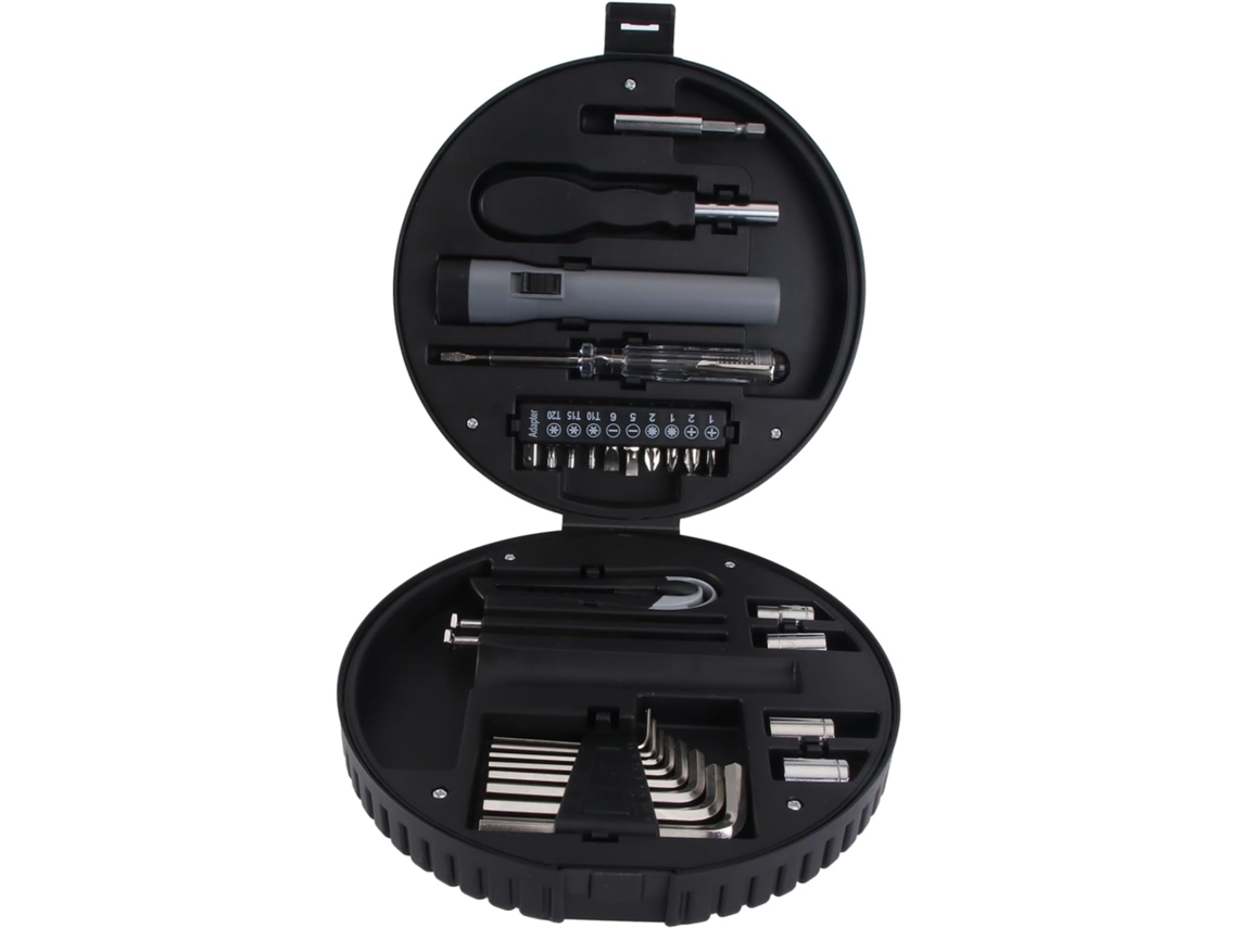 Kit De Ferramentas Manuais E Combinadas Práticas Para Reparos Domésticos - Conjunto Resistente E