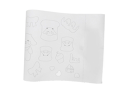 Roll De Papel Para Colorear Para Niños Com Padrões Animais 32.8ft Para Manuais E Desenho