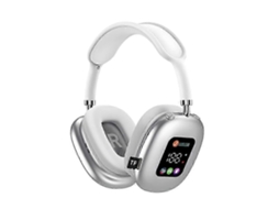 Fone de Ouvido Bluetooth Sem Fio com Tela Digital Rgb, Leitor de Cartão, Esportivo para Jogos TAISHENGDA