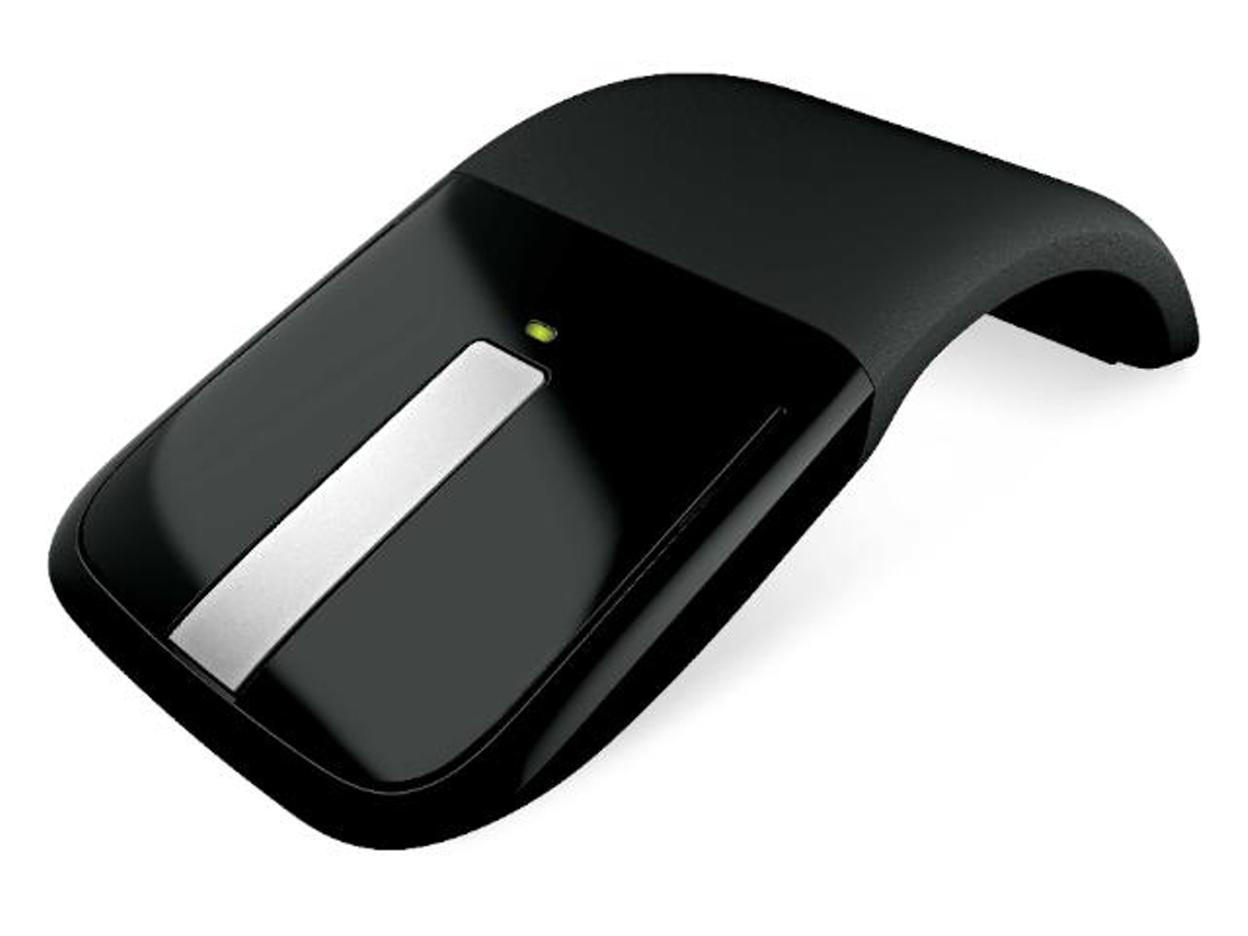 Rato MICROSOFT ARC Touch (Wireless - Produtiva - 1000 dpi - Preto)
