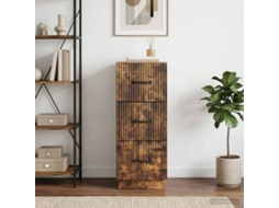 Vidaxl Gabinete De Gavetas 33 X 34,5 X 87 Cm Derivados De Madeira