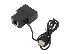 Divisor de Ethernet LAXISCREED 100mbps Rj45 1 para 2