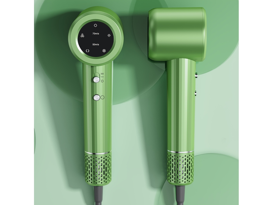 Secador de Íons Negativos Secagem Rápida, Mínimo Ruído, Visor Led, Penteado Ágil, para Salão, Residência Ou Uso Noturno STELASPLEN