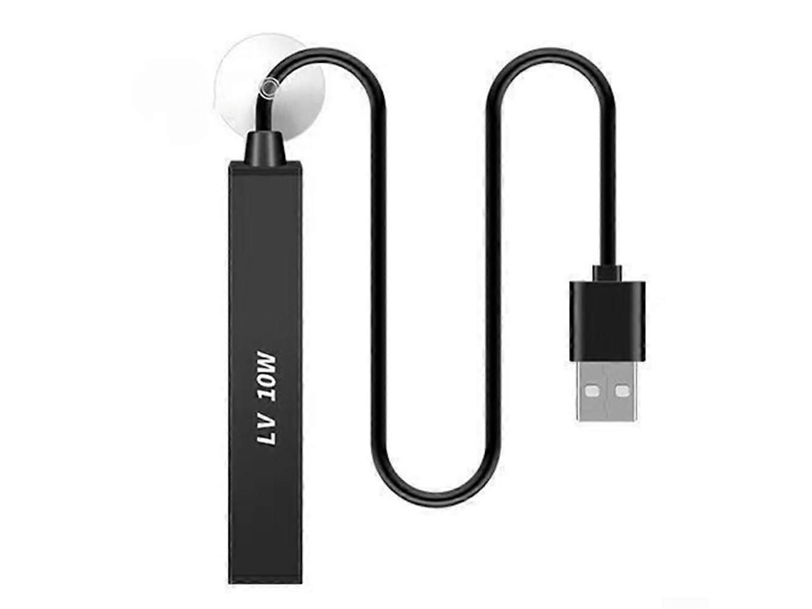 Aquecedor Usb para Aquário de 10w, Haste Aquecimento em Aço Inoxidável com Controle Automático Temperatura. GOKOCO