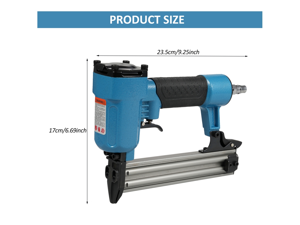 Laxiscreed F30 No. 18 Grampeador De Bocados Pequeno Para Madeiras Com Ferragens E Caixa De Armazenamento