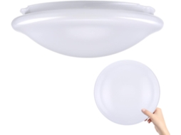 Luminária de Teto de Plástico Cm para Quarto, Branca. SFUSHOS