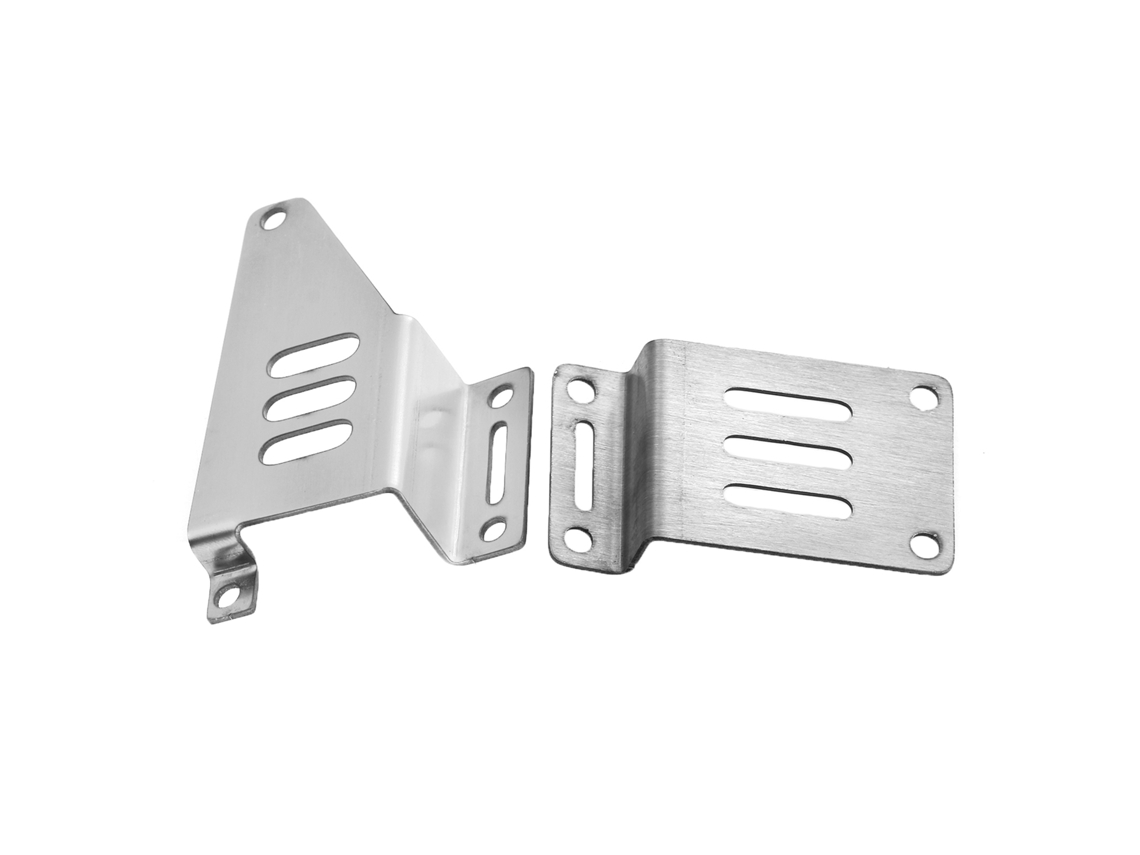 Mali suporte Adaptador de Caixa de Bateria para Caminhão Controle Remoto Tamiya 1/14 Peças de Reposição Aço Inox Diy
